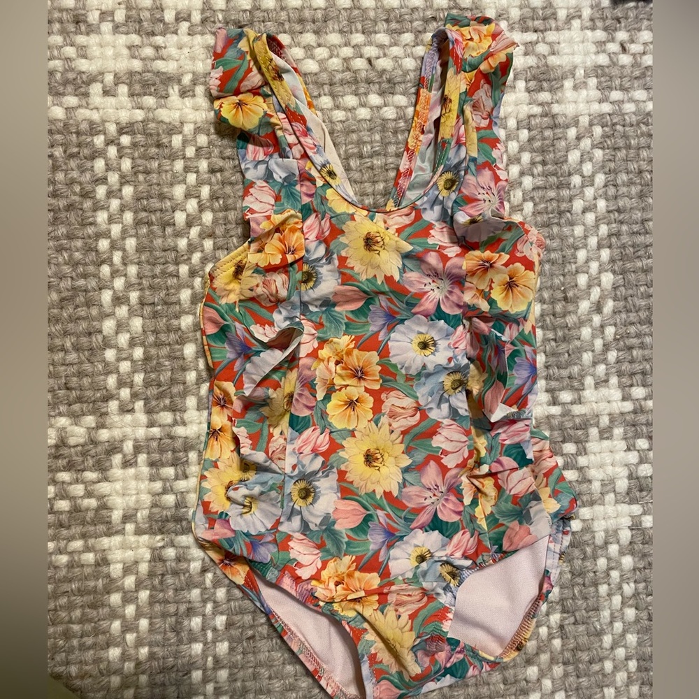 Floral one piece (18M)
